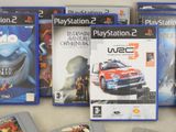 many video games on the table with a lot of them