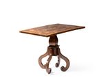une image représentant une petite table munie de roulettes