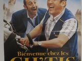 l'affiche du film « Chittys », mettant en scène deux hommes à moto
