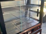 an image of a glass display case in a store