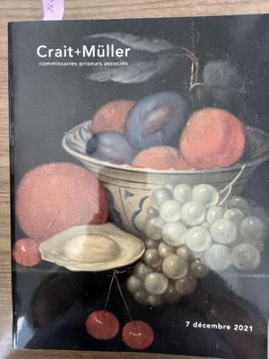 a book with a picture of a bowl of fruit on it