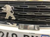a close up of a car ' s grille with a horse on it