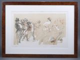 an image of a drawing of a group of people in a room