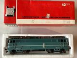a box with a train on it next to a box with a train on it