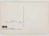 an envelope with a handwritten message on the front of it