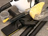 a bunch of cleaning supplies that are on the floor
