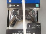 packaging of a wireless controller in a box on a table