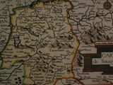 a picture of a map of the country of france