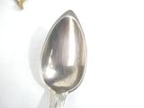 a spoon that is sitting on a table