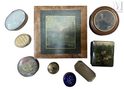 la photo d'une photo représentant un homme entouré d'autres objets
