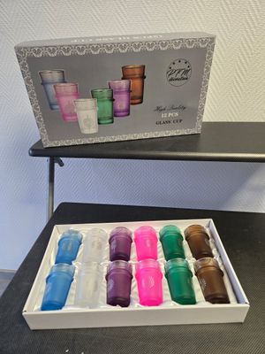 Lot 1 service à thé en verre 12 pièces