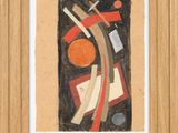 an image of a picture of a painting in a wooden frame