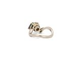 an image of a silver ring with a black stone in the middle