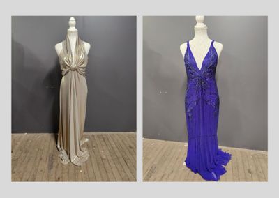 two pictures of a dress on a mannequin mannequin mannequin mannequin mannequin mannequin mannequin mannequin mann