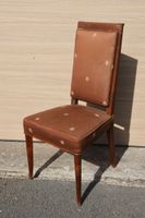 André ARBUS (1903-1969) Chaise "Constellation" en velours br… (photo 2)