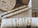 a picture of a collection of jewelry on a table