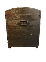 Malle en bois laqué noir, fin XIXème siècle ou début XXème s… (photo 4)