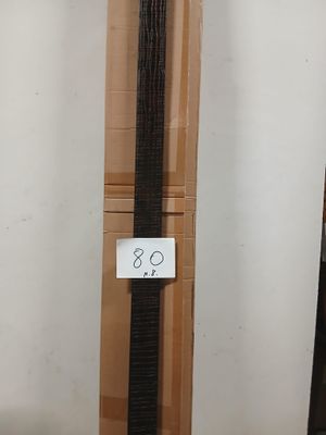Lot de 18 baguettes décoratives coloris noir effet bois stru…