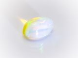 an image of a white oplite stone on a white surface