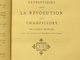 an open book with a picture of the title of the book