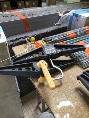 many tools that are sitting on a table together