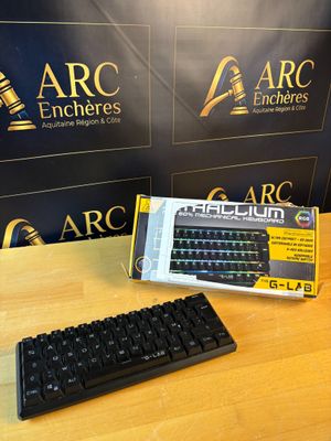 The G-Lab - Keyz Thallium - Clavier Mécanique, sans câble