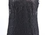 a woman ' s black lace dress on a mannequin mannequin mannequin mannequin mannequin mannequin mannequin manne