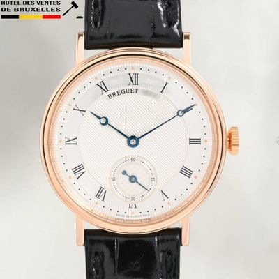 an image of a close up of a wrist watch with roman numerals
