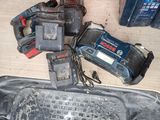 a lot of tools that are sitting on the floor