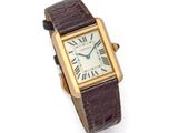 Montre-bracelet Cartier en or 18 carats à remontage manuel