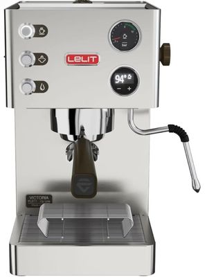 a close up of a coffee machine on a white background