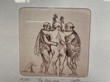 a picture of a drawing of a group of people
