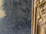 an image of a close up of a painting on a wall