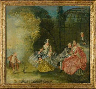 Ecole française du XVIIIe siècle, suiveur de Nicolas LANCRET