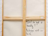 an image of a picture of a window with a message written on it