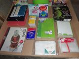 many items that are sitting on a table together