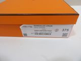 an orange box that is on a table