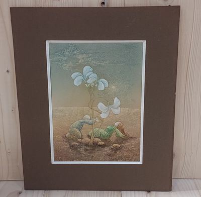 une photo d'une photo représentant une tortue et une fleur