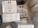 many different types of toothbrushes and other items on the counter