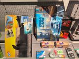 many cds and cds on display in a store
