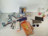 a lot of items that are sitting on the table
