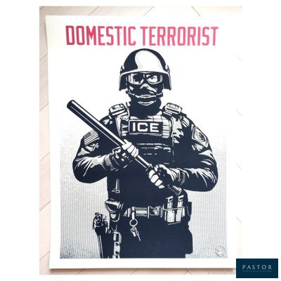 an image of a poster of a soldier holding a gun