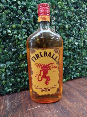 1 bouteille de FIREBALL - liqueur à base de whisky et de can…