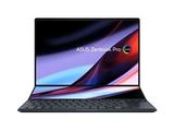 L'ordinateur portable ASUS ZenBook Pro est allumé et prêt à l'emploi.