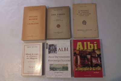 LOT de 20 livres sur Albi dont PROTET (Georges) : « Albi.