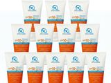 lot de 12 crèmes solaires pour le visage et le corps