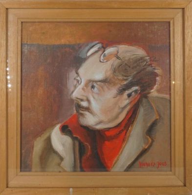 Jacques JOOS (1945-2021), "Loïc Rathonis", huile sur toile, …