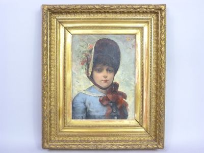 Georges-Lucien BOICHARD (1857-1929)- "Potrait de jeune femme…