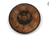 a picture of a piece of wood on a white surface