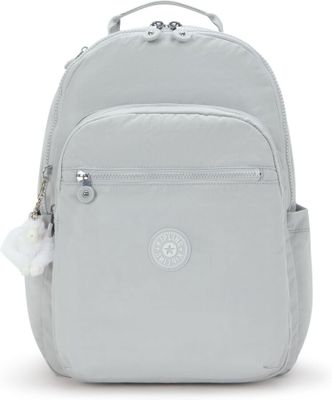 Mini-sac à dos Kipling gris clair
